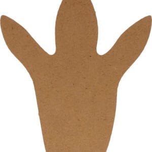 Silhouette patte 12x15 cm - MDF - Silhwood