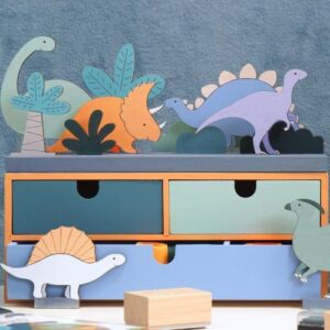 Kit silhouettes en bois palmiers - Artemio