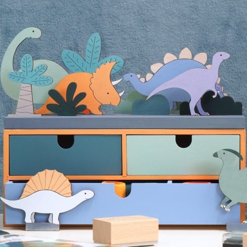 Kit silhouettes en bois palmiers - Artemio