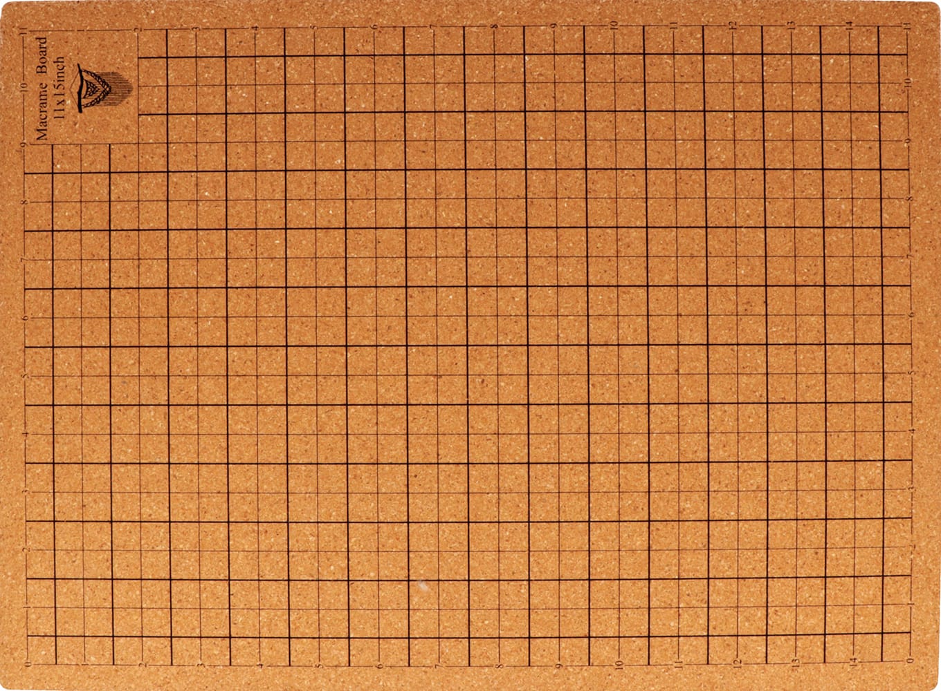 Plateforme macramé R/V en liège 30x40,5 cm - Artemio