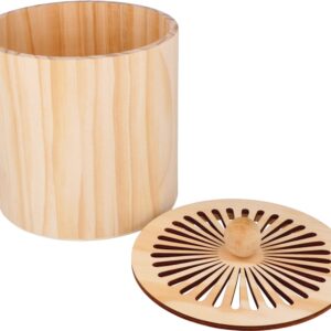Boite de rangement en bois 18,5 cm - Artemio