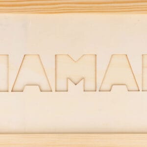 Cadre passe-partout bois maman 28x16 cm - Artemio