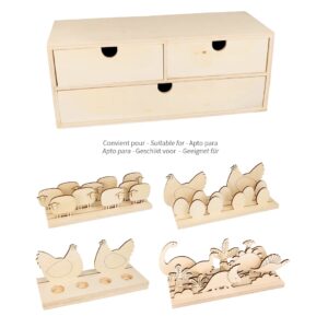 Meuble de rangement en bois 30x12 cm -  Artemio