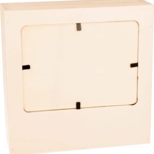 Cadre vitrine 3D maman en bois 15x15 cm - Artemio