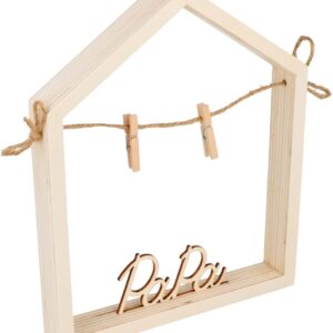 Cadre 3D papa en bois 15,3x19 cm - Artemio