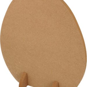 Silhouette 3D oeuf 17x20 cm - MDF - Silhwood