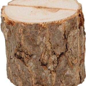 6 porte-noms tronc en bois - Artemio