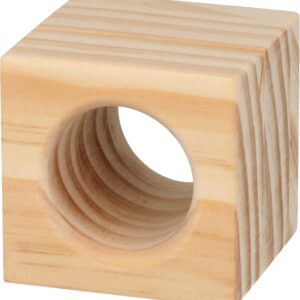 6 ronds de serviette en bois 4,5 cm - Artemio