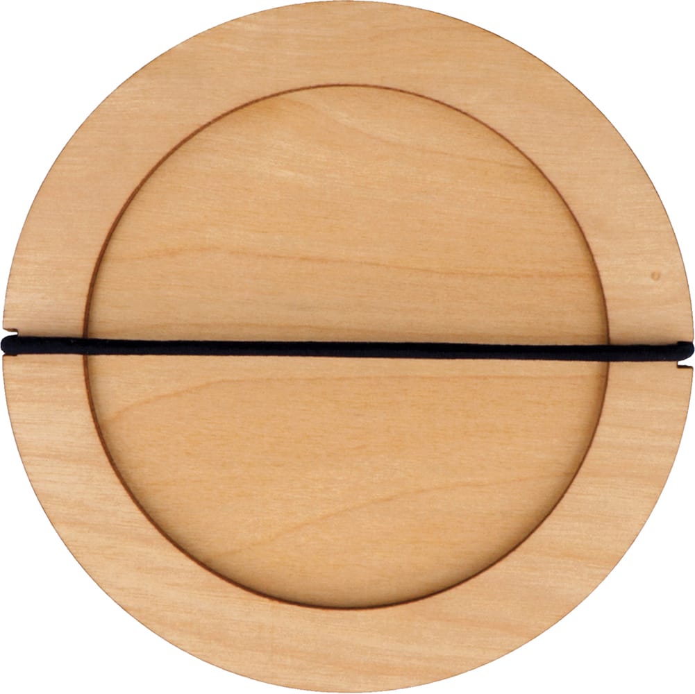 Gabarit rond en bois 12 cm macramé - Artemio