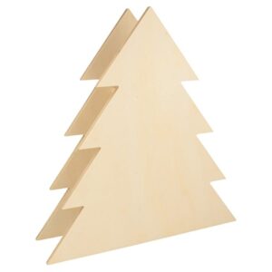 Support Led sapin 31x33x7,5 cm en bois - Artemio