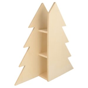 Support Led sapin 31x33x7,5 cm en bois - Artemio