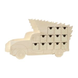 Calendrier de l'Avent camion 40x22,5x10,5 cm - Artemio