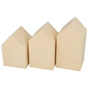 3 maisons en bois - Artemio