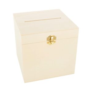 Urne cube 17x17x17 cm bois - Artemio