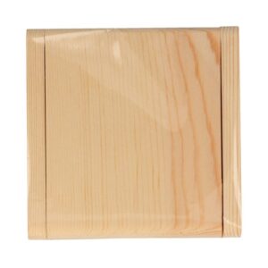 Miroir en bois 8x8 cm - Artemio