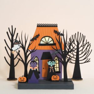 Kit décor Halloween en bois - Artemio