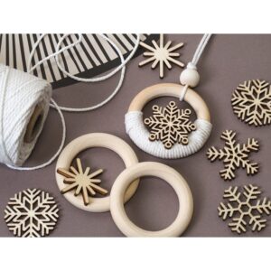 6 silhouettes Noël en bois - Artemio