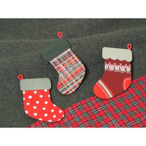 3 silhouettes chaussettes en bois - Artemio