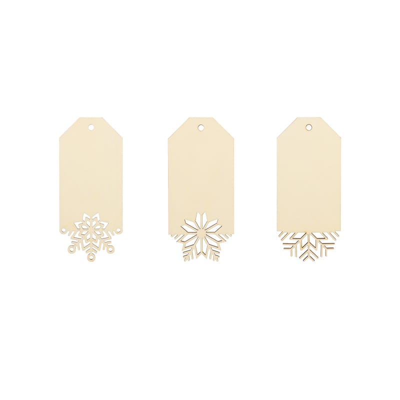 6 silhouettes Noël en bois - Artemio