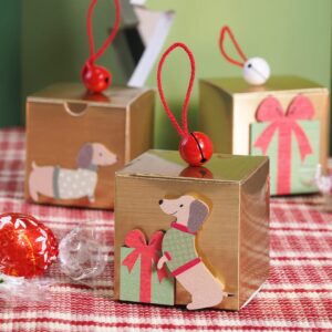 6 silhouettes colorées chiens en bois - Artemio