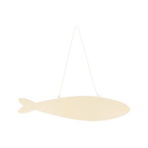 Plaque de porte poisson 30x6,5 cm - Artemio