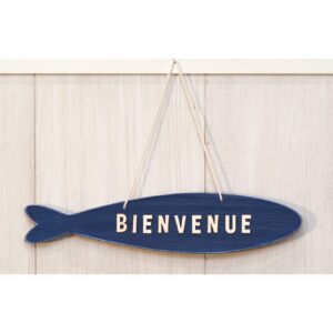 Plaque de porte poisson 30x6,5 cm - Artemio