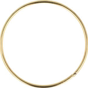Cercle  doré 15  cm - métal - Artemio