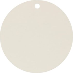 50 étiquettes blanches 4,5 cm - Artemio