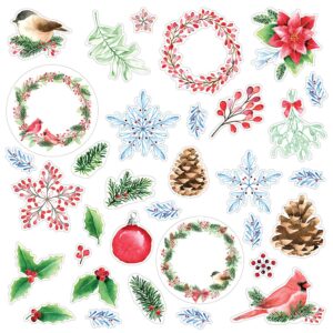 Die-cuts papier Xmas berries - Artemio