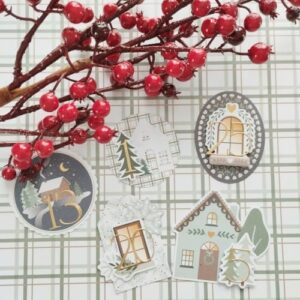 Die-cuts papier foil Home for Xmas - Artemio