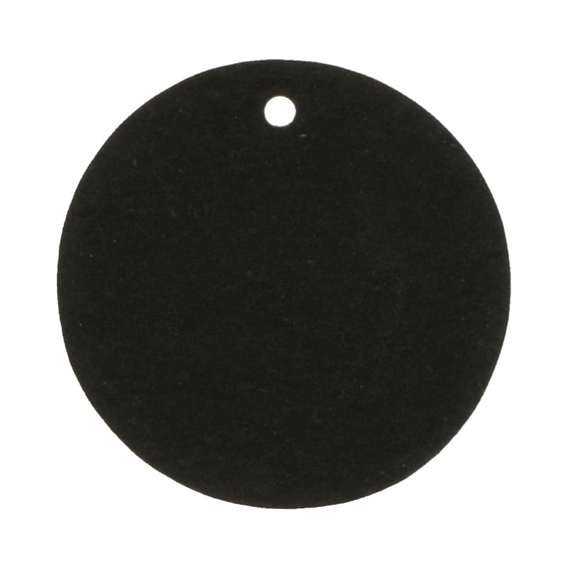 30 étiquettes noires 4,5 cm - Artemio