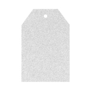30 étiquettes argentées 4x6 cm - Artemio