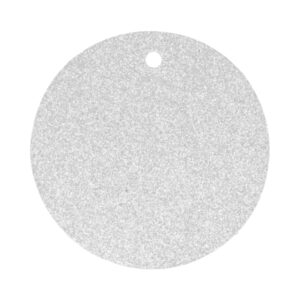 30 étiquettes argentées 4,5 cm - Artemio