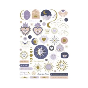 Die-cuts papier céleste - Artemio