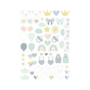 Die-cuts papier naissance - Artemio