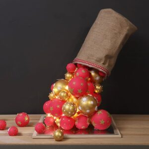 39 boules incassables - plastique - Artemio