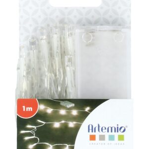Guirlande led blanc 1 m - Artemio