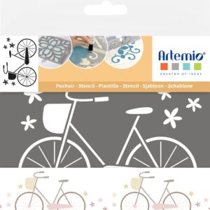 Pochoir vélo 10x15 cm - Artemio