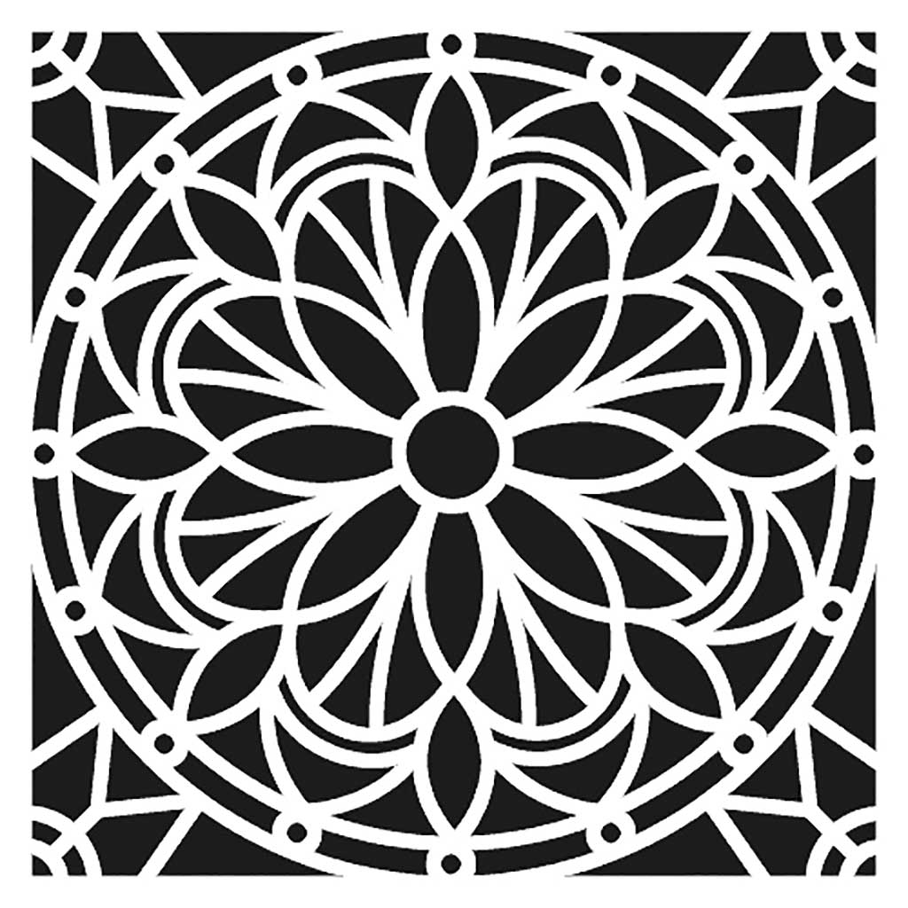 Pochoir mandala 30x30 cm - Artemio
