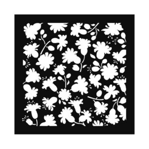 Pochoir fleurs 30x30 cm - Artemio