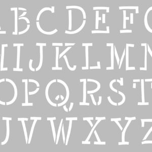 Pochoir alphabet 21x29,7 cm - Artemio