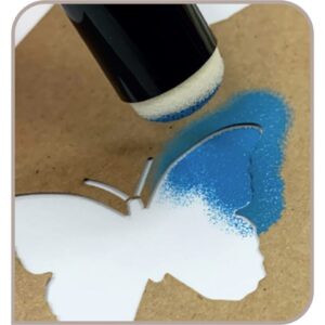2 pochoirs kraft branches 20x20cm - Artemio