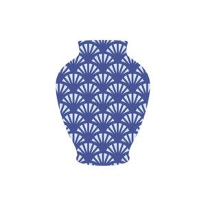 2 pochoirs kraft vase 20x20cm - Artemio