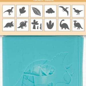 12 pochoirs  9x9 cm - Artemio