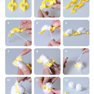 4 appareils à pompons - Artemio