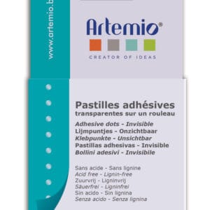 300 pastilles de colle 3 mm - Artemio