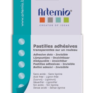 200 pastilles repositionnables de colle 8 mm - Artemio