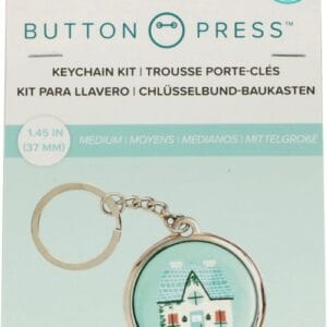 Keychain kit - 2 porte-clés- Button press - We R
