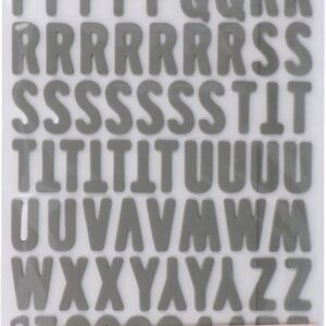 Large alphas stickers 3D - We R