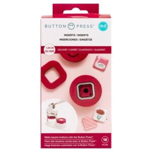 6 square button inserts 32 mm - We R